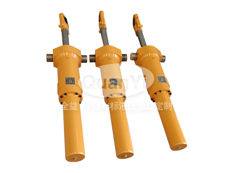 常州全益機械制造有限公司-閥門用雙出桿阻尼液壓缸 100-80/45-240100-80/45-240